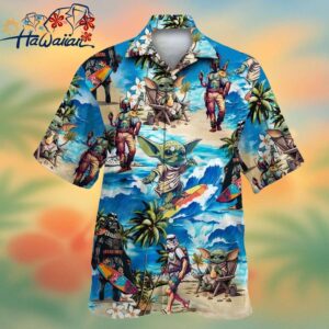 Special Star Wars Surfing Hawaiian Shirt Trendy Aloha 1