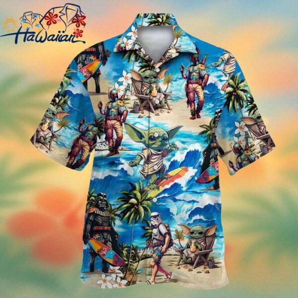 Special Star Wars Surfing Hawaiian Shirt Trendy Aloha 1
