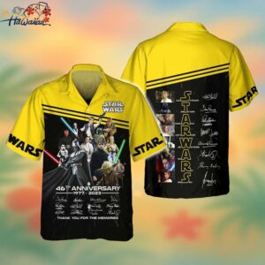 Star Wars 46Th Anniversary Hawaiian 3D Shirt Trendy Aloha 1