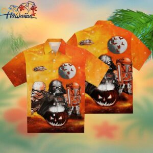 Star Wars Aloha Shirt Featuring Custom Name and Design Trendy Aloha 1