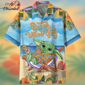 Star Wars Beach Vibes Only Hawaiian Shirt Ideal Gifts Trendy Aloha 1