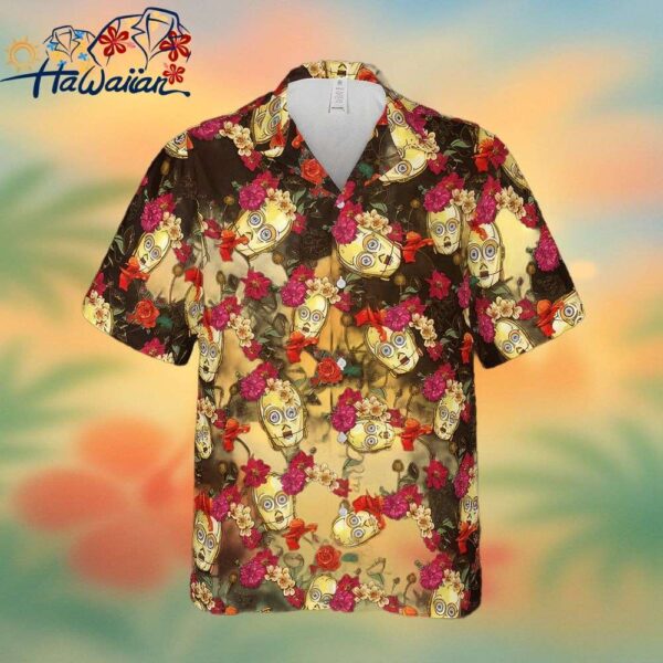 Star Wars C3Po Hawaiian Shirt Perfect Gift Ideas Trendy Aloha 1