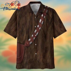 Star Wars Chewbacca Cosplay Hawaiian Shirt Trendy Aloha 1