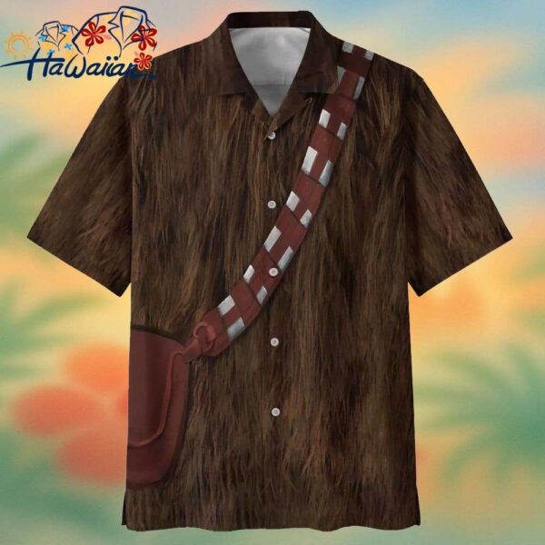 Star Wars Chewbacca Cosplay Hawaiian Shirt Trendy Aloha 1