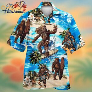 Star Wars Chewbacca Surfing Hawaiian Shirt Trendy Aloha 1