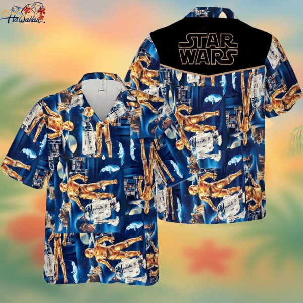 Star Wars Chronicles Emerge on Hawaiian 3D Shirt Canvas Trendy Aloha 1