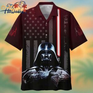 Star Wars Darth Vader American Flag Hawaiian Shirt Trendy Aloha 1