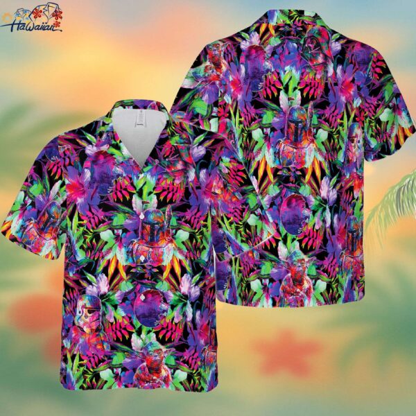 Star Wars Epic Adventures Illustrated on 3D Hawaiian Shirt Trendy Aloha 1