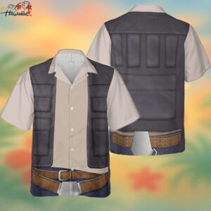 Star Wars Han Solo Cosplay Hawaiian 3D Shirt Trendy Aloha 1