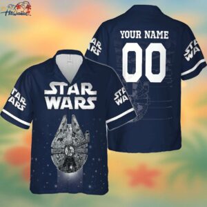 Star Wars Millennium Falcon Personalized Hawaiian 3D Shirt Trendy Aloha 1