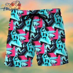 Star Wars Tale Of Two Jedi Trendy Aloha Hawaiian Beach Shorts Trendy Aloha 1