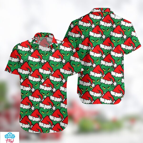 The Grinch Christmas Trendy Hawaiian Shirt Trendy Aloha