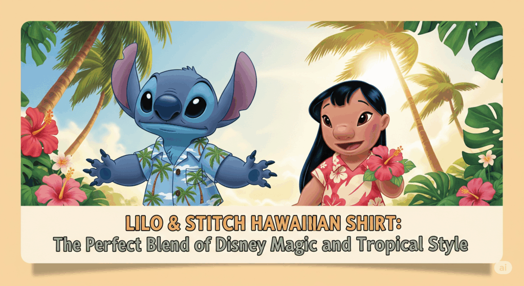 Lilo & Stitch Hawaiian Shirt: The Perfect Blend of Disney Magic and Tropical Style