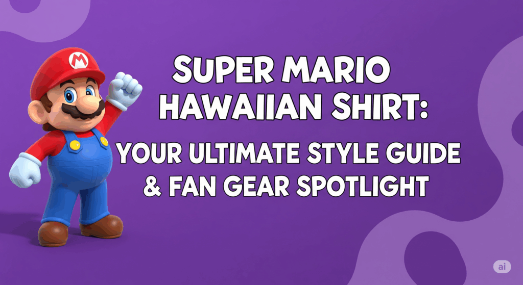 Super Mario Hawaiian Shirt Your Ultimate Style Guide & Fan Gear Spotlight